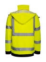 Korntex Hi-Vis Regenjacke EN 20471, neongelb, S