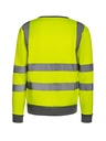 Korntex Hi-Vis Sweatshirt EN 20471, neongelb, S