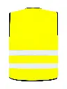 Korntex Warnweste CF mit schwarzem Saum EN 20471, neongelb, S/M Korntex Warnweste CF mit schwarzem Saum EN 20471, neongelb, S/M