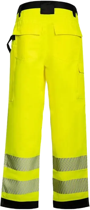 Korntex EOS Hi-Vis Hose EN 20471, schwarz/neongelb, Gr.24, kurz Korntex EOS Hi-Vis Hose EN 20471, schwarz/neongelb, Gr.24, kurz
