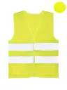 Korntex Kinder Mesh Warnweste, neongelb, XXS