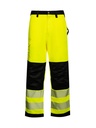 Korntex EOS Hi-Vis Hose EN 20471, schwarz/neongelb, Gr.24, kurz