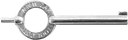 Standard Handschellen-Ersatz-Schlüssel