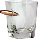 Whiskey Glas mit Schuss