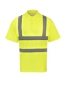 Korntex Hi-Vis Poly-Cotton Poloshirt EN 20471