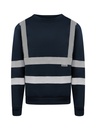 Korntex Sweatshirt mit vier Reflexstreifen